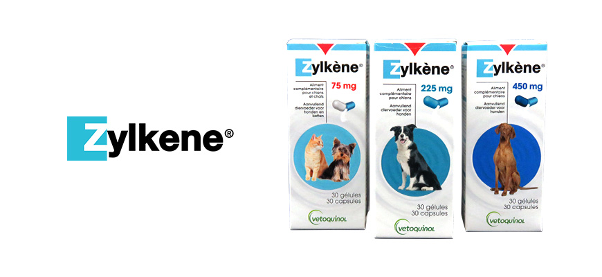 My Happy Pet France - QU'EST-CE QUE ZYLKENE? 💊 Zylkene est un aliment  complémentaire qui contient de l'alpha-casozépine, un ingrédient d'origine  naturelle dérivé des protéines du lait À QUOI SERT-IL? 🐶🐱 Zylkene
